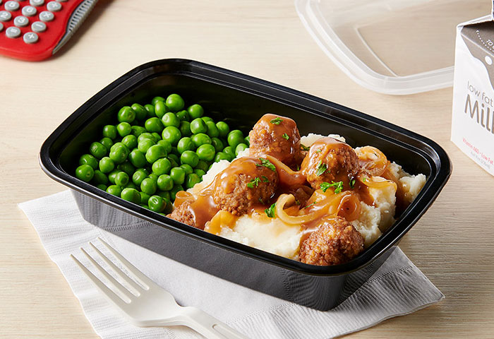 Bangers and Mashed Meatball Bowl