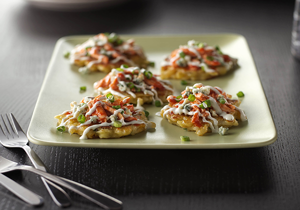Buffalo Potato Pancakes