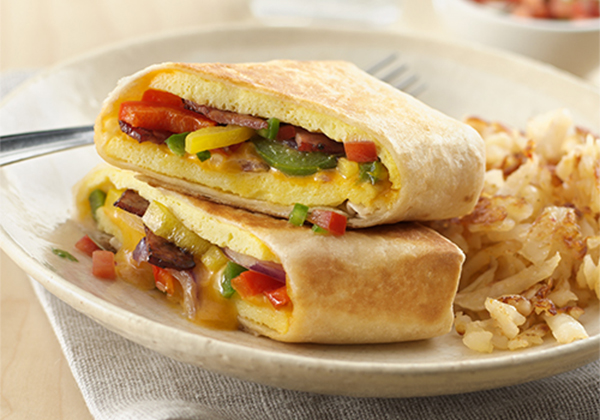 Breakfast Burrito Wrap